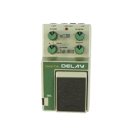 Delay pedal
