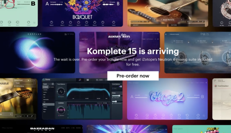 NI Announces Komplete 15 and Kontakt 8